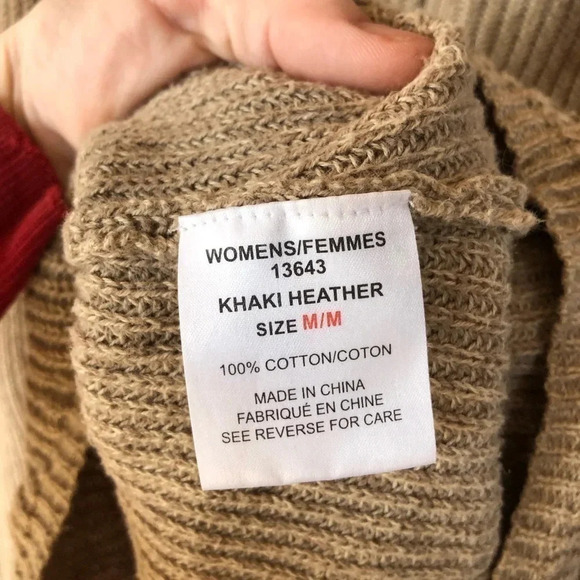 Woolrich Zip Up Beige Sweater - Picture 2 of 12